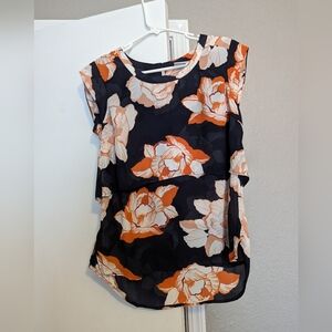 Cabi Women's sleeveless Floral top XS